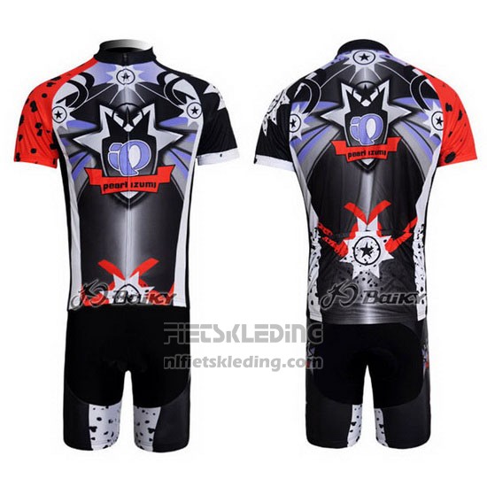 2010 Fietskleding Pearl Izumi Zwart en Blauw Korte Mouwen en Koersbroek